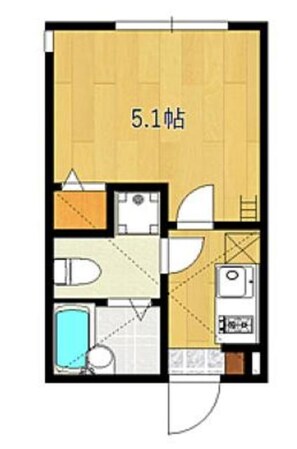 アザーレ・パッシオ生田弐番館の物件間取画像